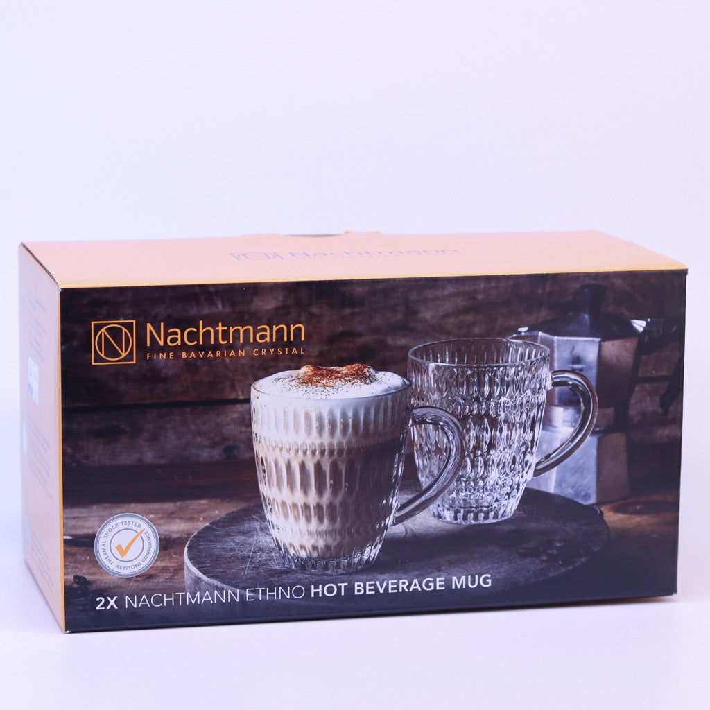 Verpackung des Teetassensets Nachtmann Ethno steht auf weißem Hintergrund